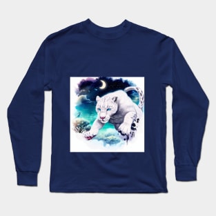 White Beauty . Long Sleeve T-Shirt